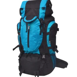 Bagages & Maroquinerie-vidaXL Sac à dos de randonnée XXL 75 L Noir et Bleu