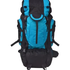 Bagages & Maroquinerie-vidaXL Sac à dos de randonnée XXL 75 L Noir et Bleu