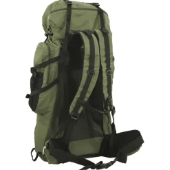 Bagages & Maroquinerie-vidaXL Sac à dos de randonnée armée 60 L tissu oxford Vert