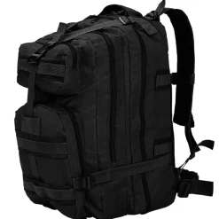 Bagages & Maroquinerie-vidaXL Sac à dos en style militaire 50 L Noir