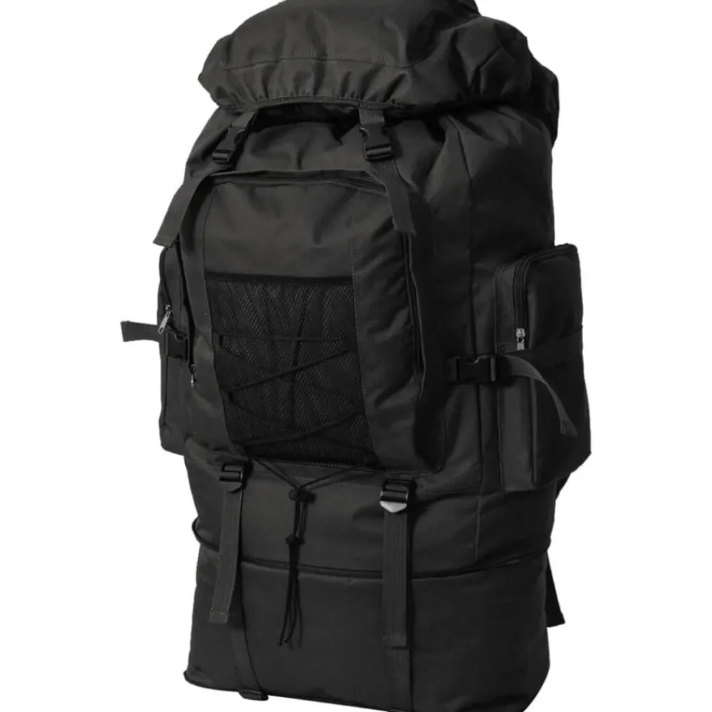Bagages & Maroquinerie-vidaXL Sac à dos en style d'armée XXL 100 L Noir