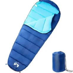 vidaXL Sac de couchage momie pour adultes camping 3 saisons