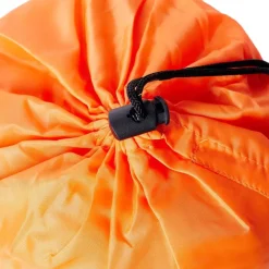 Loisirs De Plein Air-vidaXL Sac de couchage momie pour adultes camping 3 saisons Orange et noir