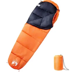 vidaXL Sac de couchage momie pour adultes camping 3 saisons