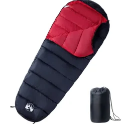 vidaXL Sac de couchage momie pour adultes camping 3 saisons