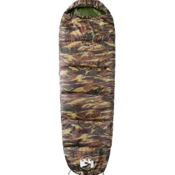 Loisirs De Plein Air-vidaXL Sac de couchage momie pour adultes camping 3 saisons Camouflage
