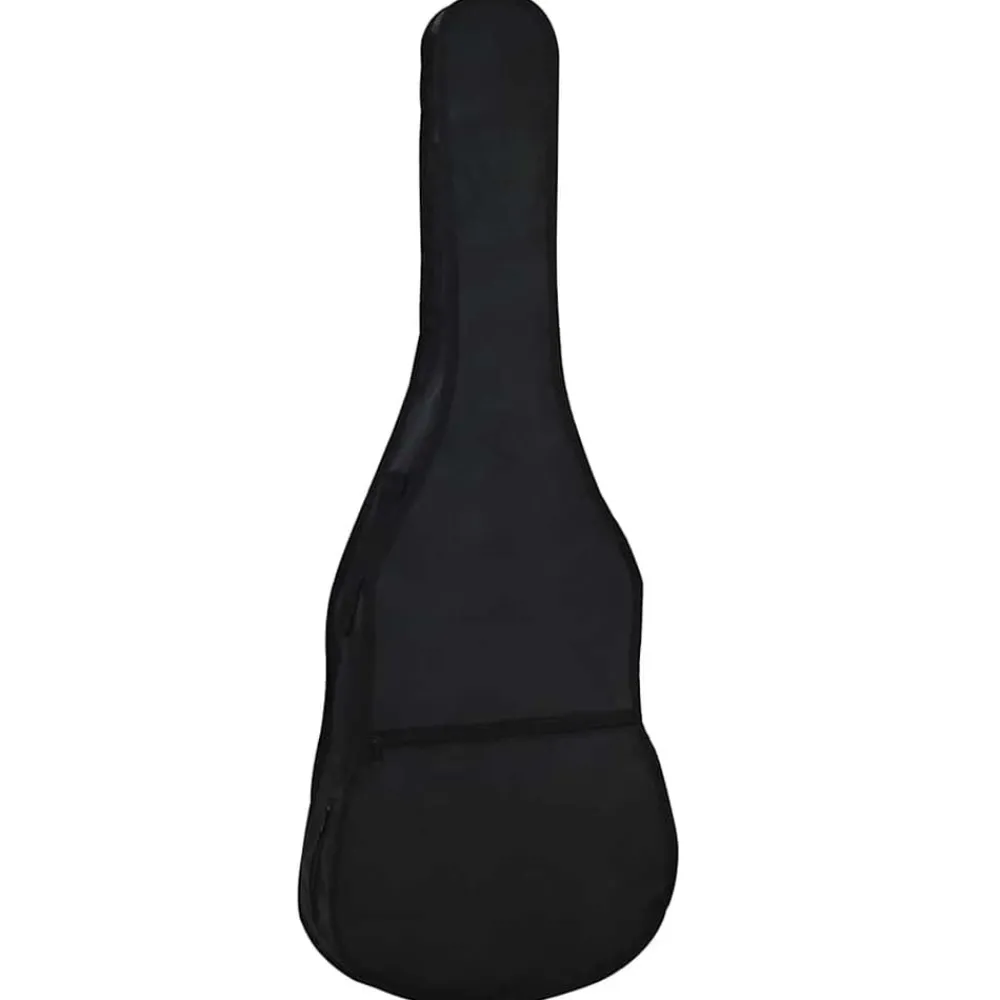 vidaXL Sac de guitare classique 4/4 (39") Noir 100x37 cm Tissu