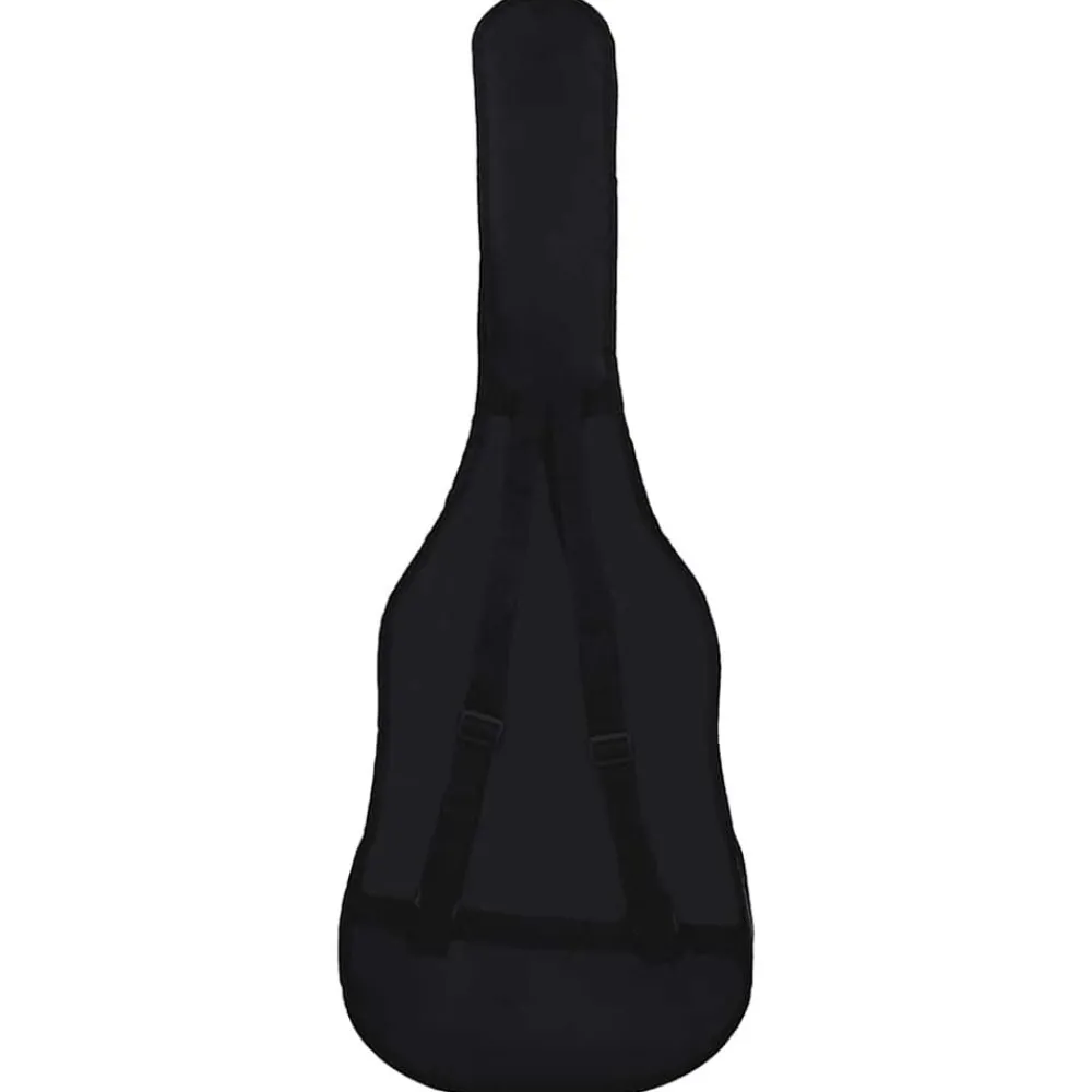 vidaXL Sac de guitare classique 4/4 (39") Noir 100x37 cm Tissu