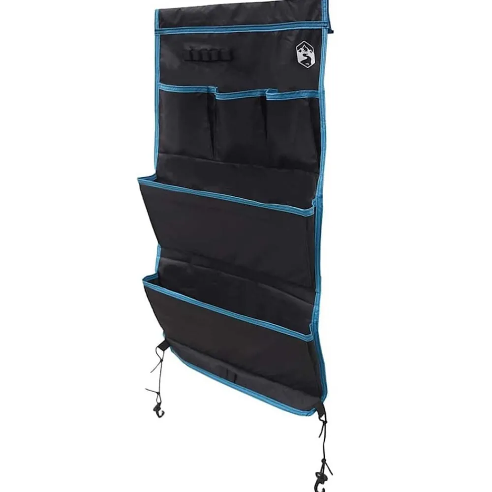 Loisirs De Plein Air-vidaXL Sac de rangement avec stockage Noir et Bleu 91 x 47,5 cm oxford