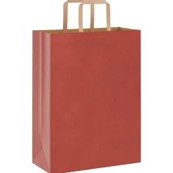 vidaXL Sacs en papier 250 pcs avec poignées 26x12x35 cm