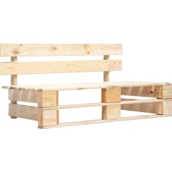 vidaXL Salon de jardin palette 6pcs avec coussins Bois de pin imprégné