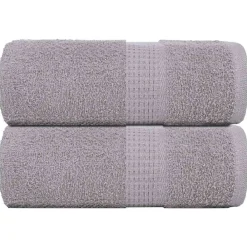 vidaXL Serviettes de toilette FROGN 2 pièces 30x30 cm 360 g/m²