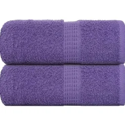 vidaXL Serviettes de visage FROGN 2 pcs 30x30 cm 360 g/m²