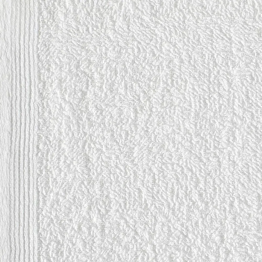 Linge-vidaXL Serviettes pour invités 50 pcs Coton 350 g/m² 30x30 cm Blanc