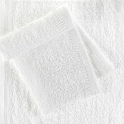Linge-vidaXL Serviettes pour invités 50 pcs Coton 350 g/m² 30x30 cm Blanc