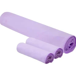 Linge-vidaXL Set de serviettes de sport 3 pcs Polyester et Polyamide Violet