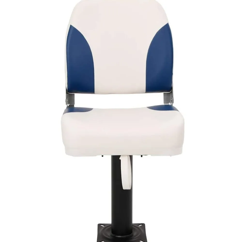 vidaXL Siège de bateau avec piédestal pivotant à 360°