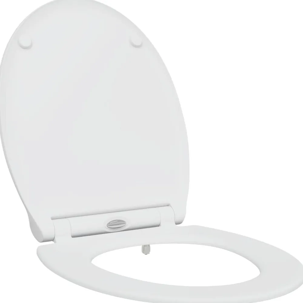 vidaXL Siège de toilette 47 x 37,5 x 3,8 cm Duroplast