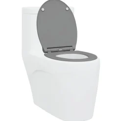 vidaXL Siège de toilette 47 x 37,5 x 3,8 cm Duroplast