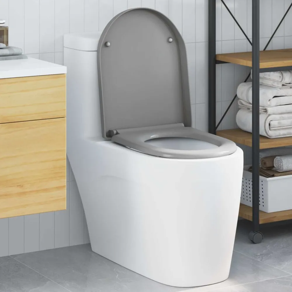 vidaXL Siège de toilette 49 x 36 x 4 cm Duroplast