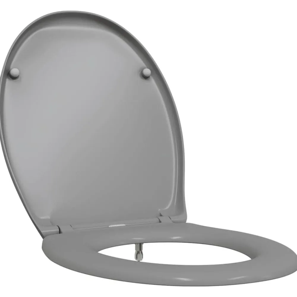 vidaXL Siège de toilette 47 x 37 x 4 cm Duroplast