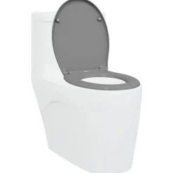 vidaXL Siège de toilette 47 x 37 x 4 cm Duroplast