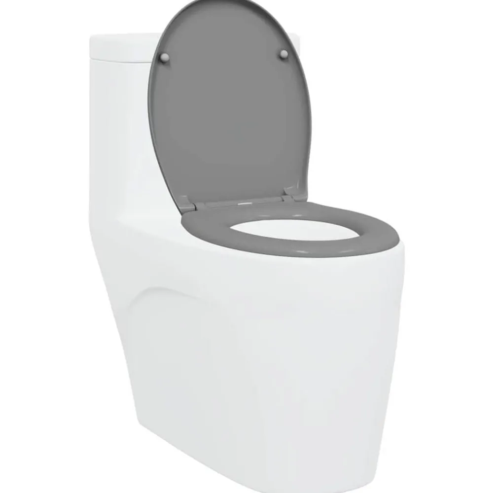 vidaXL Siège de toilette 47 x 37 x 4 cm Duroplast