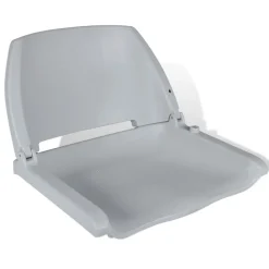Pièces Détachées Pour Véhicules-vidaXL Siège pliant de bateau et dossier sans coussin 48x51x41 cm Gris