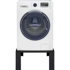 Accessoires Pour Appareils Électroménagers-vidaXL Socle pour Machine à Laver 64 x 55 x 32,5 cm Acier Noir