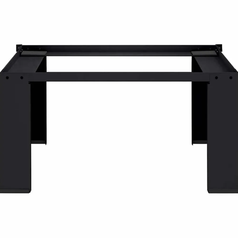 Accessoires Pour Appareils Électroménagers-vidaXL Socle pour Machine à Laver 64 x 55 x 32,5 cm Acier Noir