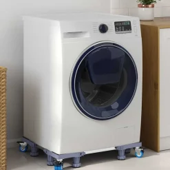 vidaXL Socle pour machine à laver Gris 67 x 67 x 12 cm