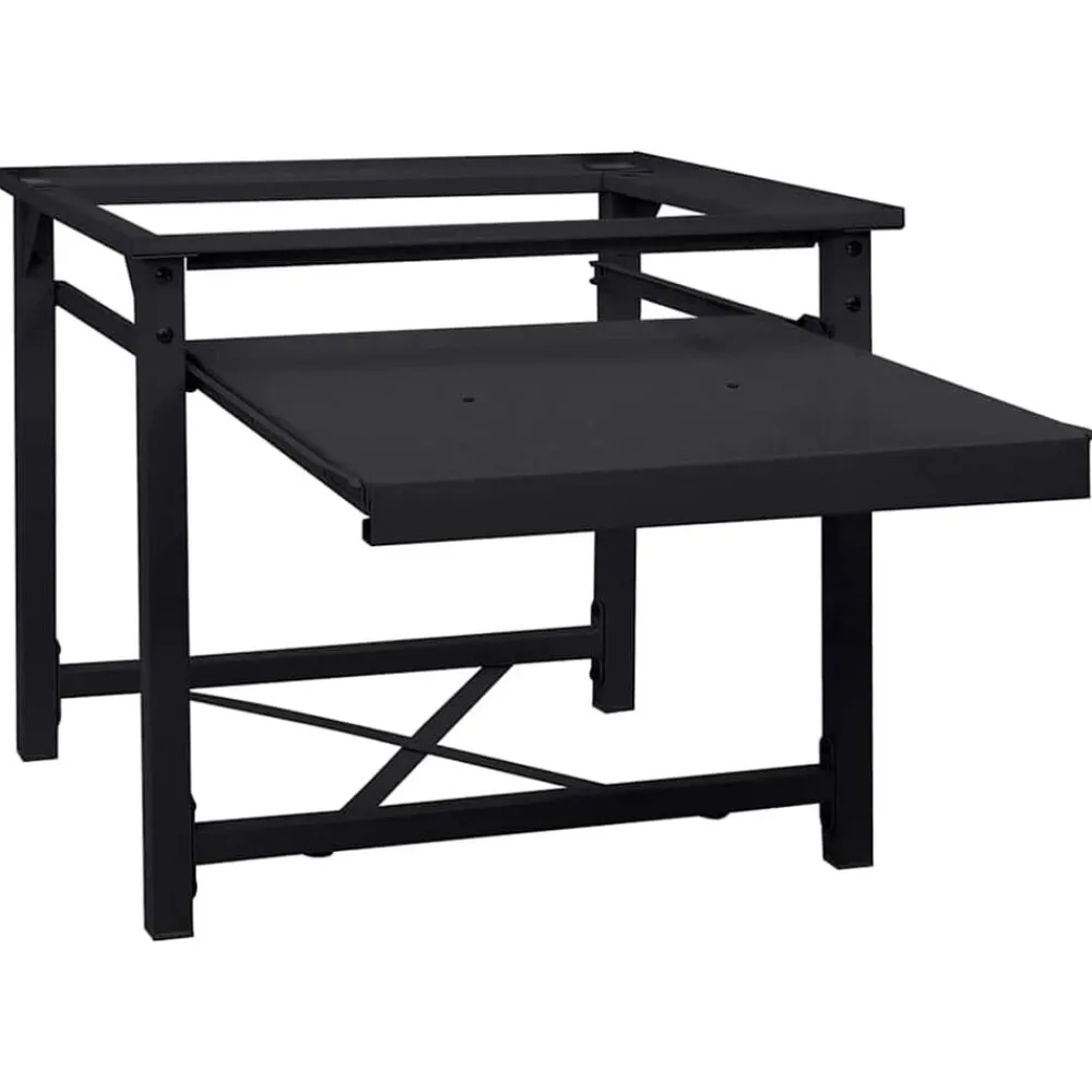 Accessoires Pour Appareils Électroménagers-vidaXL Socle pour Machine à Laver 60 x 56 x 52 cm Acier Noir