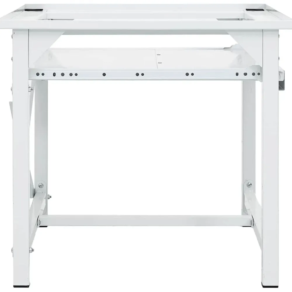 vidaXL Socle pour machine à laver avec étagère coulissante