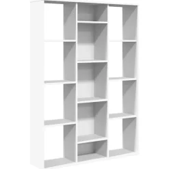 vidaXL Séparateur de pièce/Bibliothèque 100x24x140 cm