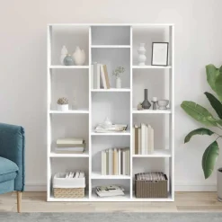 vidaXL Séparateur de pièce/Bibliothèque 100x24x140 cm