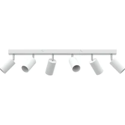 vidaXL Spot de plafond avec des projecteurs 73 x 6 x 16 cm Métal