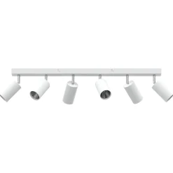 vidaXL Spot de plafond avec des projecteurs 73 x 6 x 16 cm Métal