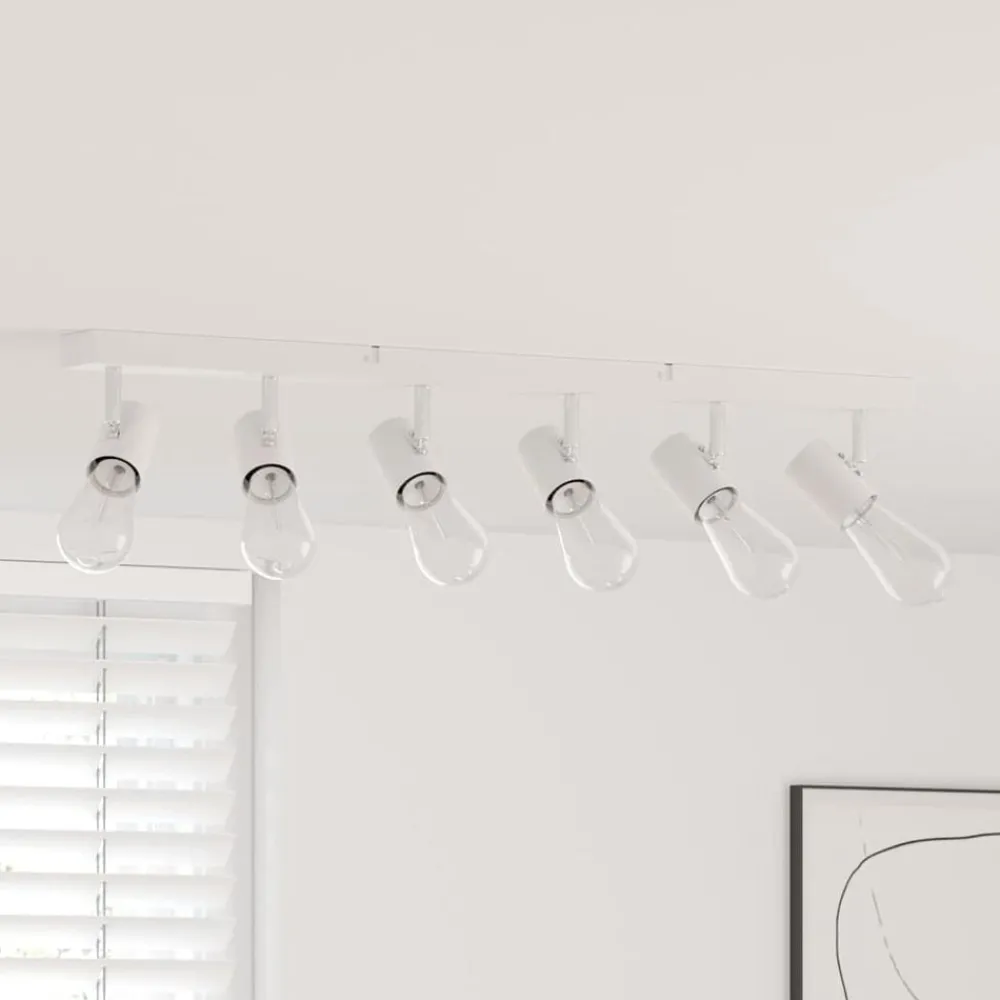 vidaXL Spot de plafond 73 x 6,5 x 11,5 cm Métal