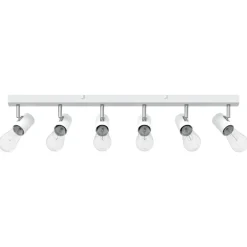 vidaXL Spot de plafond 73 x 6,5 x 11,5 cm Métal