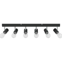 vidaXL Spot de plafond 73 x 6,5 x 11,5 cm Métal