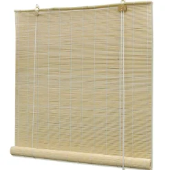 vidaXL Store à rouleau Bambou 80x160 cm