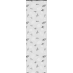Décorations-vidaXL Store enrouleur de douche avec cassette largeur du tissu 56 cm Feuilles