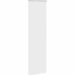 vidaXL Store enrouleur de douche avec cassette largeur du tissu 56 cm