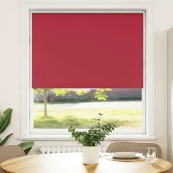Décorations-vidaXL Store enrouleur occultant largeur du tissu 100,7 cm Rouge