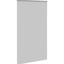 Décorations-vidaXL Store enrouleur occultant largeur du tissu 136,6 cm polyester Gris clair