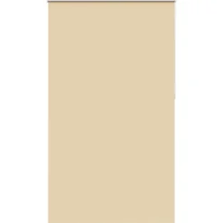 Décorations-vidaXL Store enrouleur occultant largeur du tissu 121,6 cm polyester Beige