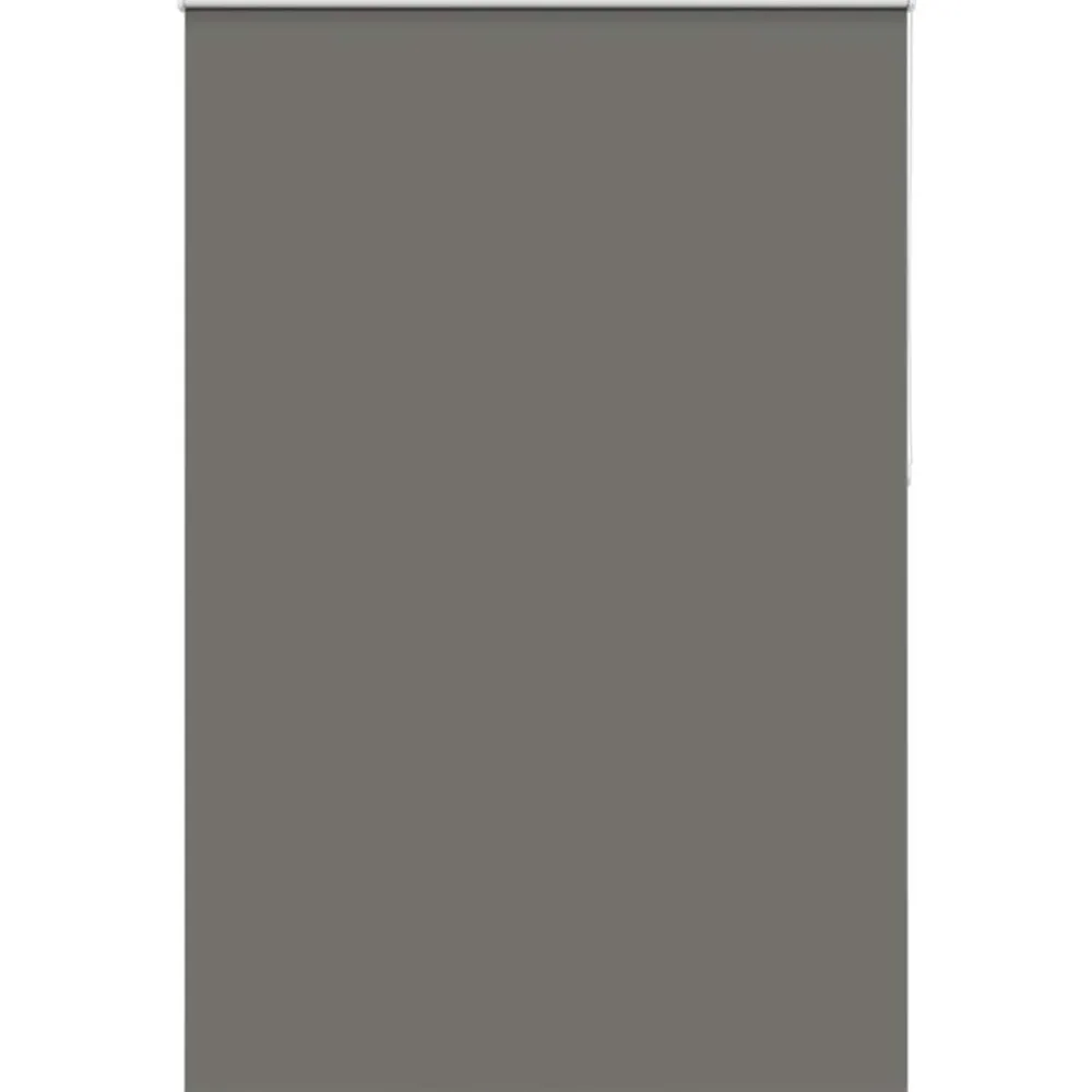Décorations-vidaXL Store enrouleur occultant largeur du tissu 146,6 cm polyester Gris