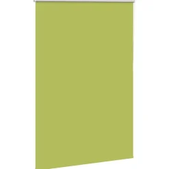 Décorations-vidaXL Store enrouleur occultant largeur du tissu 100,7 cm polyester Vert feuilles