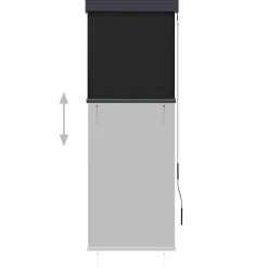 vidaXL Store roulant d'extérieur 60 x 250 cm