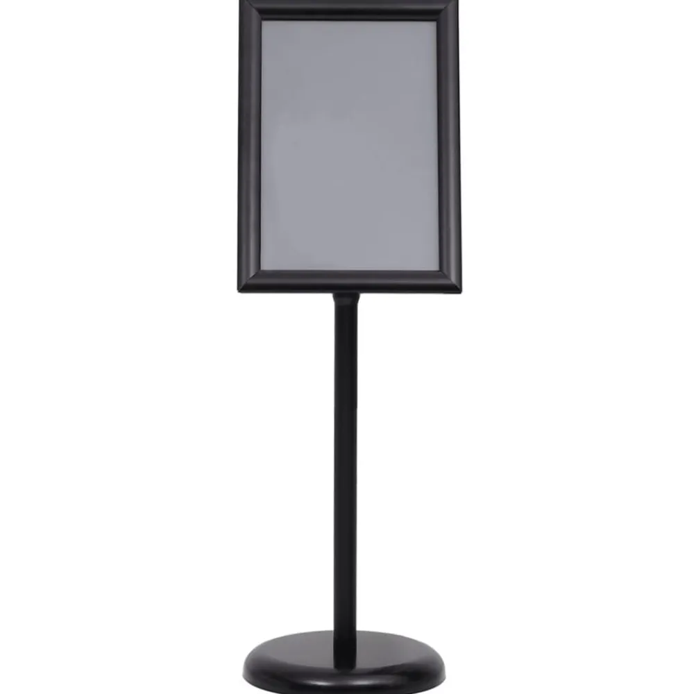 vidaXL Support d'affiche A3 sur pied Alliage d'aluminium